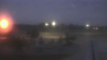 Weather camera view of Owosso High School.
