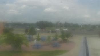 Weather camera view of Owosso High School.