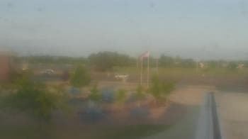Weather camera view of Owosso High School.