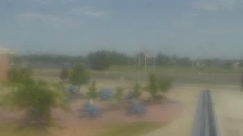 Weather camera view of Owosso High School.