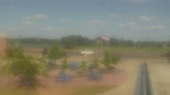 Weather camera view of Owosso High School.