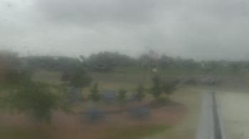 Weather camera view of Owosso High School.