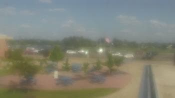 Weather camera view of Owosso High School.