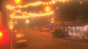 Weather camera view of Overland Hotel.