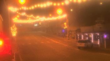 Weather camera view of Overland Hotel.