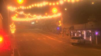 Weather camera view of Overland Hotel.