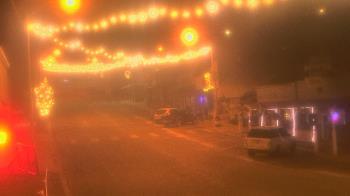 Weather camera view of Overland Hotel.