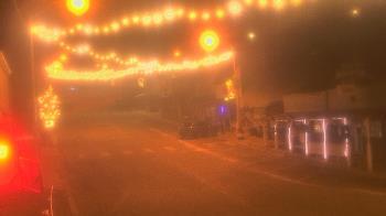 Weather camera view of Overland Hotel.