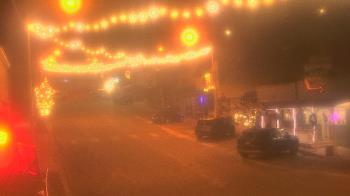 Weather camera view of Overland Hotel.