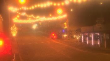 Weather camera view of Overland Hotel.