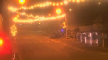 Weather camera view of Overland Hotel.