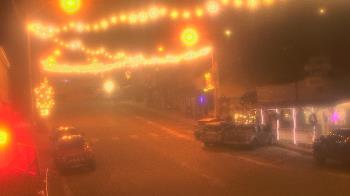 Weather camera view of Overland Hotel.