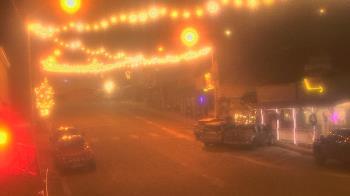 Weather camera view of Overland Hotel.