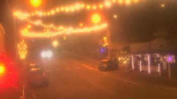 Weather camera view of Overland Hotel.