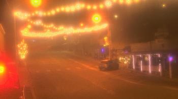 Weather camera view of Overland Hotel.