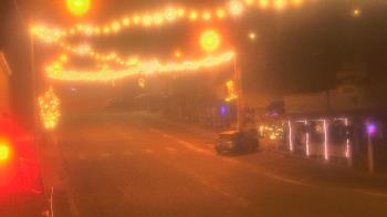 Weather camera view of Overland Hotel.