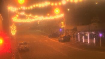 Weather camera view of Overland Hotel.