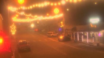 Weather camera view of Overland Hotel.