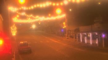 Weather camera view of Overland Hotel.