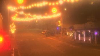 Weather camera view of Overland Hotel.