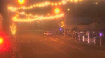 Weather camera view of Overland Hotel.