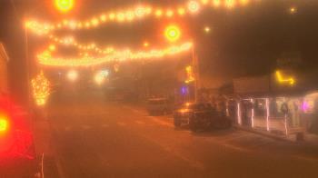 Weather camera view of Overland Hotel.