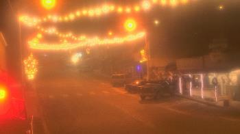 Weather camera view of Overland Hotel.