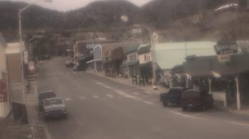 Weather camera view of Overland Hotel.