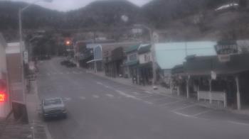 Weather camera view of Overland Hotel.