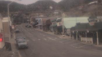 Weather camera view of Overland Hotel.
