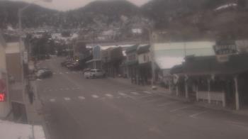 Weather camera view of Overland Hotel.