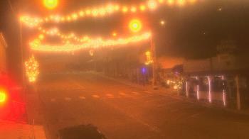 Weather camera view of Overland Hotel.