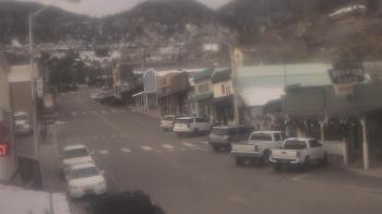 Weather camera view of Overland Hotel.