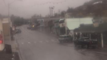 Weather camera view of Overland Hotel.