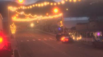 Weather camera view of Overland Hotel.