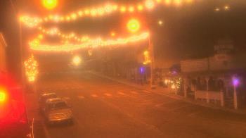 Weather camera view of Overland Hotel.