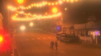 Weather camera view of Overland Hotel.