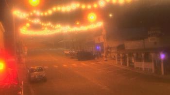 Weather camera view of Overland Hotel.