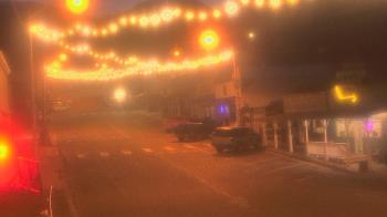 Weather camera view of Overland Hotel.