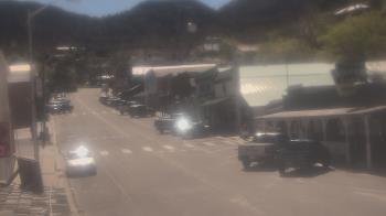Weather camera view of Overland Hotel.