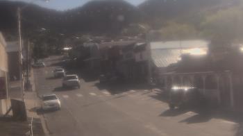 Weather camera view of Overland Hotel.