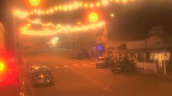 Weather camera view of Overland Hotel.