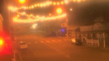 Weather camera view of Overland Hotel.