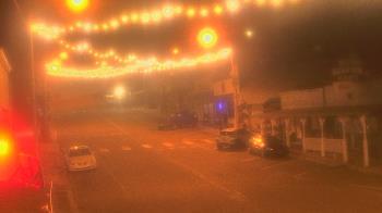 Weather camera view of Overland Hotel.