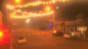 Weather camera view of Overland Hotel.