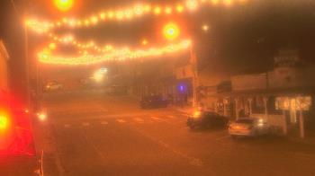 Weather camera view of Overland Hotel.