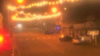 Weather camera view of Overland Hotel.