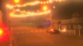 Weather camera view of Overland Hotel.