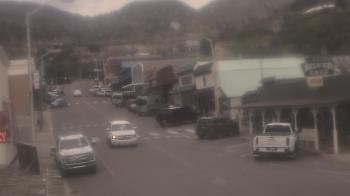Weather camera view of Overland Hotel.