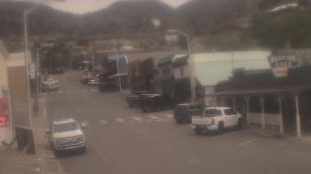 Weather camera view of Overland Hotel.
